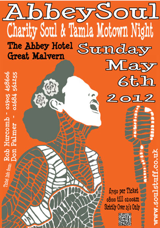 AbbeySoul Soul Charity Soul & Motown Nights: May 2012